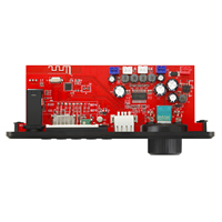 Papan Dekoder MP3 Amplifier 80W Mini Car Kit Mikrofon 6.5mm Pemutar MP3 TF USB AUX 3.5mm DIY Radio FM Audio Rumah