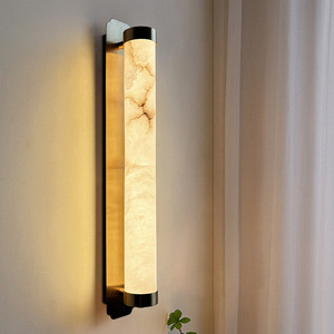 Marble Wall Lamp <b>Led</b> <b>Light</b> Source 220V For Living <b>Room</b> Tv Background Wall Lighting - Product Image 1