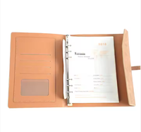 Concevez votre organiseur de poche personnalisé en cuir imprimé A5 pour carrière, agenda épais, fournisseurs d'organisateurs de planificateurs électriques