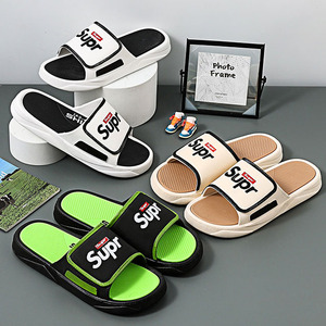 Sandalias Casuales <span class=keywords><strong>de</strong></span> Moda para Hombre, para Interiores y Exteriores, Resistentes, Pantuflas <span class=keywords><strong>de</strong></span> Verano para el Hogar, Pantuflas Transpirables para <span class=keywords><strong>Baño</strong></span>, para Adolescentes - Product Image 1