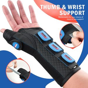 <span class=keywords><strong>Attelle</strong></span> de poignet professionnelle pour le syndrome du canal carpien, <span class=keywords><strong>attelle</strong></span> de <span class=keywords><strong>pouce</strong></span> Spica pour le soutien nocturne, soulagement de la ténosynovite de Quervain et de la tendinite, certifiée CE - Product Image 3