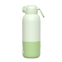 Nouveau design 2026 – Chauffe-lait portable 500 ml rechargeable avec prise USB, double mode, ébullition instantanée, récipient à éjection automatique, température constante