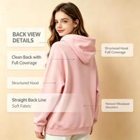 Sudadera con Capucha Extra Grande para Hombre, 100% Algodón, 550 g/m², con Logotipo Bordado en 3D, Personalizable para Pedidos al por Mayor