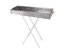 Grilles de barbecue au charbon de bois de valise de baril de qualité supérieure avec sac isotherme