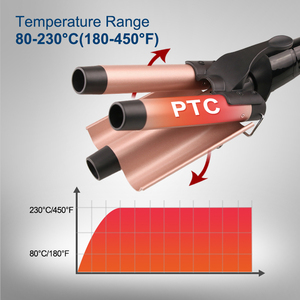 32mmx3 Wave Lcd Display Rose Gold Flat <strong>Iron</strong> Extra Long Barrel Titanium Ellesye 6in1hair <strong>Curling</strong> <strong>Iron</strong> Boucleur Wave Waver <strong>Iron</strong>