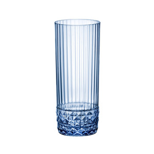 Vaso Bormioli Rocco para Bebidas Largas, Color Azul Zafiro, América, 40 cl, Suministros para Restaurantes, Suministros para Bares, Venta al por Mayor - Product Image 1