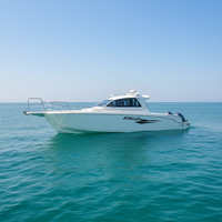 Yacht à Voile à Grande Vitesse Grandsea 40 Pieds avec Moteur Intérieur en Fibre de Verre pour la Pêche de Plaisir