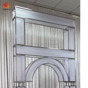 SMOOTH High Quality Top Pentagonal Mandap Mohammedan Style Wedding <b>Pavilion</b> Made of Durable Metallic Material - Product Image 3