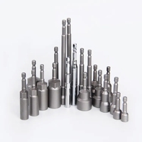 DZ Extra Long H8 200mm écrou magnétique pilote industriel bricolage acier poignée douille entraînement foret personnalisable OEM Support