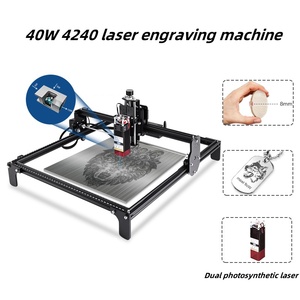 Grabador y Cortador Láser Portátil de 20W/40W, Mini Máquina de Corte Láser para Manualidades y Uso Doméstico - Product Image 3