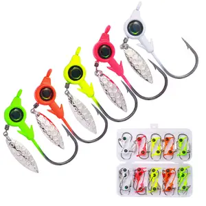 3.5g/5g/7g/10g jig heads fishing hook 25pcs/box fishing tackle jig head