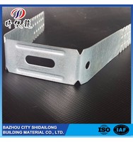 Accesorios de metal de abrazadera en U de acero inoxidable de alta calidad para componentes de paneles de yeso de techo suspendido Drywal