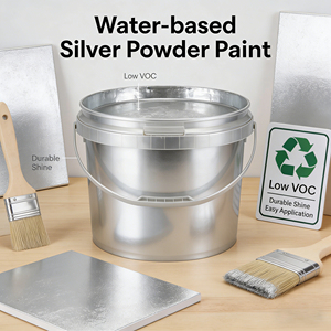 Pintura Acrílica Antióxido Bunkerwey, Esmalte en Pasta Plateada para Puertas y Barandillas de Hierro, Superficies Metálicas, Aplicación con Aerosol - Product Image 5