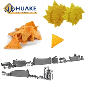 Línea de Producción de Chips de Maíz Triangulares <span class=keywords><strong>Doritos</strong></span> con Producción Ajustable para Snacks de Varios Sabores - Product Image 5