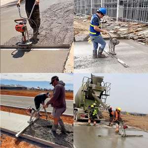 सबसे लोकप्रिय 1-6 मीटर कंक्रीट फर्श कंपन शासक मोर्टार वाइब्रेटर ने गैसोलीन इंजन के साथ कंक्रीट लेवलिंग मशीन - Product Image 5