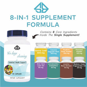 Suplemento de Hoja de Senna Herbal para Adultos, Recuperación Digestiva, Apoyo a la Salud Intestinal, Apoyo Inmunológico, 30 Cápsulas - Product Image 2