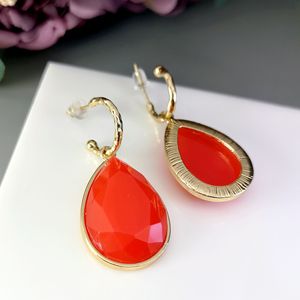 Orecchini a Goccia Grandi per Donne, Accessori per Orecchie Semplici per Uso Quotidiano e Pendolarismo - Product Image 4