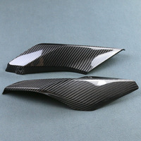 Panneaux latéraux de siège arrière en fibre de carbone sèche 3K de haute qualité, pièces de carrosserie pour moto BMW R1250RS