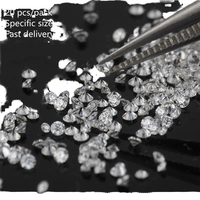 Lot de 40 diamants CVD purs de laboratoire, taille excellente, couleur brillante D, tailles 1,0 mm-2,0 mm, pour la fabrication de bijoux, Avira Jewels