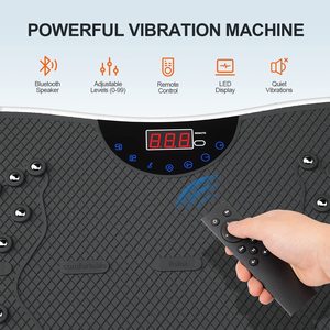 Plataforma Vibratoria de Cuerpo Completo Mini con 3 Áreas de Vibración, 99 Niveles de Velocidad Ajustables y Control Remoto Inalámbrico, Venta al por Mayor de Fábrica - Product Image 3