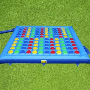 Jeu gonflable extérieur de Twister Jeu rebondissant de coussin pour des événements de carnaval Jeux interactifs gonflables géants de château de Twister - Product Image 4
