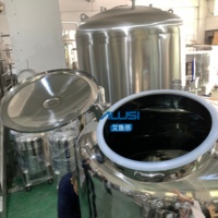 Réservoir de stockage en acier inoxydable pour eau, bière, lait, vin, cosmétiques, parfums, réservoir de stockage mobile