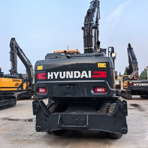 Alto Desempenho Em Segunda Mão <span class=keywords><strong>Hyundai</strong></span> <span class=keywords><strong>210</strong></span> Escavadeira <span class=keywords><strong>Hyundai</strong></span> Original <span class=keywords><strong>Hyundai</strong></span> 210w-9 Escavadeira De Rodas 21 toneladas Acessível - Product Image 2