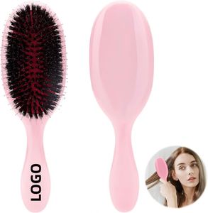 Deep Reach Massage Boar Bristle Detangling Hair Brush <b>Smart</b> Air Cushion Base Comb Set Salon Station Essential Equipment - Product Image 1