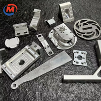 Pièces en alliage d'aluminium 6060 usinées CNC sur mesure OEM, fraisage et tournage pour composants de profilés d'automatisation