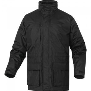 DELTA PLUS - ISOL2NOPT Parka noire en polyester pongé enduit de pvc-VESTES DE TRAVAIL EAN 3295249249328 - Product Image 1