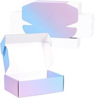 Boîte d'expédition en carton ondulé coloré, personnalisable avec logo, taille sur mesure, pour vêtements et emballages cadeaux – Vente en gros, produit phare