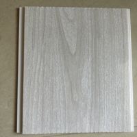 Panneau en PVC de 18cm, plafond intérieur en Pvc, impression en verre lammé blanc sur le marché des Philippines