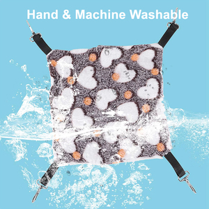 Warm Klein Huisdier Hangend Bed Hamster Hangmat Bed Voor Chinchilla Papegaai Cavia Suiker Zweefvliegtuig - Product Image 3