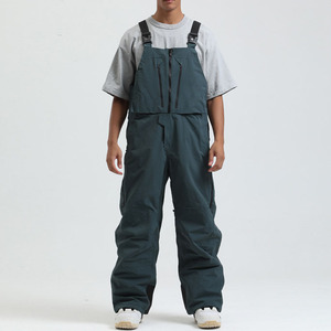 Traje <span class=keywords><strong>de</strong></span> esquí <span class=keywords><strong>de</strong></span> moda para hombre, <span class=keywords><strong>pantalones</strong></span> <span class=keywords><strong>de</strong></span> esquí, <span class=keywords><strong>tirantes</strong></span>, tabla única <span class=keywords><strong>de</strong></span> invierno, monos impermeables a prueba <span class=keywords><strong>de</strong></span> viento, <span class=keywords><strong>pantalones</strong></span> <span class=keywords><strong>de</strong></span> esquí sueltos <span class=keywords><strong>de</strong></span> pierna ancha para hombre - Product Image 6