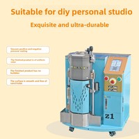 Machine de moulage sous vide pour bijoux 5 kW, capacité 1 kg d'or, fusion rapide, mini équipement de moulage