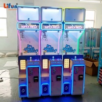 LIFUN Machine à griffes géante de 18 pouces pour jouets en peluche avec casier à prix, jeu d'arcade commercial à monnayeur pour entreprises