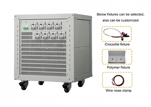 15V/10A 30V/10A Baterías secas primarias Equipo de prueba de capacidad Analizador de descarga de carga - Product Image 2