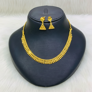Collier avec pendentif en forme de boîte à fleurs en laiton plaqué or 24 carats, mignon, pour femmes - Product Image 1