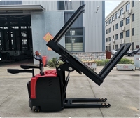 Chariot à palettes électrique 3 tonnes à batterie lithium-ion, neuf, livraison rapide, garantie 1 an, idéal pour les ateliers de réparation de machines efficaces