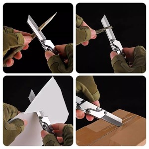 Cuchillo para exteriores de acero inoxidable de alta dureza, cuchillo para frutas, cuchillo portátil, cuchillo multifuncional para barbacoa al aire libre, autodefensa - Product Image 4