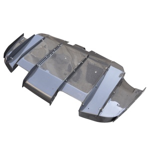 ดิฟฟิวเซอร์หลังคาร์บอนไฟเบอร์คุณภาพสูงสไตล์ VRS สำหรับ BMW F80 M3 F82 M4 ปี 2014 - 2019 ป้องกันกันชนหลัง - Product Image 4