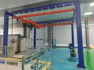 Mini grúa ligera, grúa aérea independiente, 250kg, 500kg, 1T, 2 toneladas, 3t, sistema de grúa de <span class=keywords><strong>puente</strong></span> colgante de rigidez interior - Product Image 4