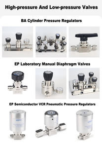 Regulador de Presión de Panel Personalizado para Nitrógeno, Argón, Aire, Oxígeno, Helio, CO2, Entrada 6000 psi, Salida 200 psi, Acero Inoxidable 316 - Product Image 2