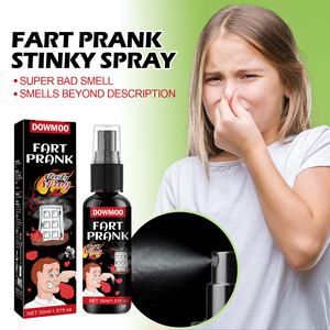 Dowmoo odore portatile scherzo Spray liquido scoreggia pepe per il giorno dello sciocco e matrimoni stile artificiale fatto di carta - Product Image 2