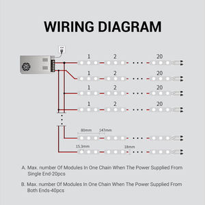 Módulo LED de Corriente Constante 2W DC12V IP67 180 °   Para letras de canal profundo de 7-20 cm - Product Image 6