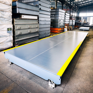 80 톤 트럭 체중계 중량 교량 규모에 따른 운송산업 효율 100 톤 증대 - Product Image 2