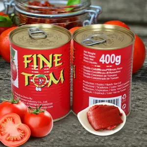 Pâte de tomate Brix 28 — 30%, facile à ouverte, avec marque privée personnalisée, pour le marché des états-unis, 800g, prix d'usine