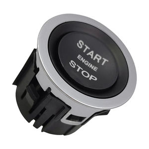 Double Fists Keyless Start Stop <b>Button</b> LR094038 LR056640 LR068334 Aluminum Wired Engine Switch - Product Image 1