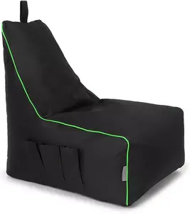 Игровой Кресло-мешок для взрослых с высокой спинкой и веселый игровой диван большой мешок фасоли стулья для подростков и детей в общежитии кресло геймера погремушка