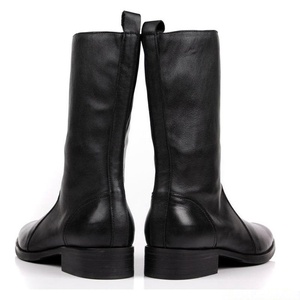 Botas largas de verano y otoño para hombre, botas de cuero vacuno, botas de caballero, botas de cuero, botas Chukka altas para hombre - Product Image 4